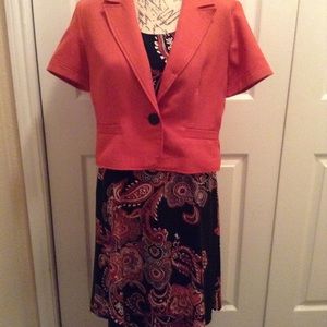 Studio 1  2 Pc size 12 dress and jacket EUC